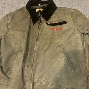 TeamSesh Distressed Trucker Jacket